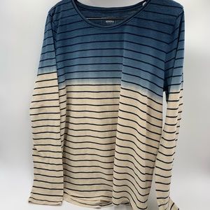 🌸🌸 Sonoma everyday tee, blue/cream ombré color